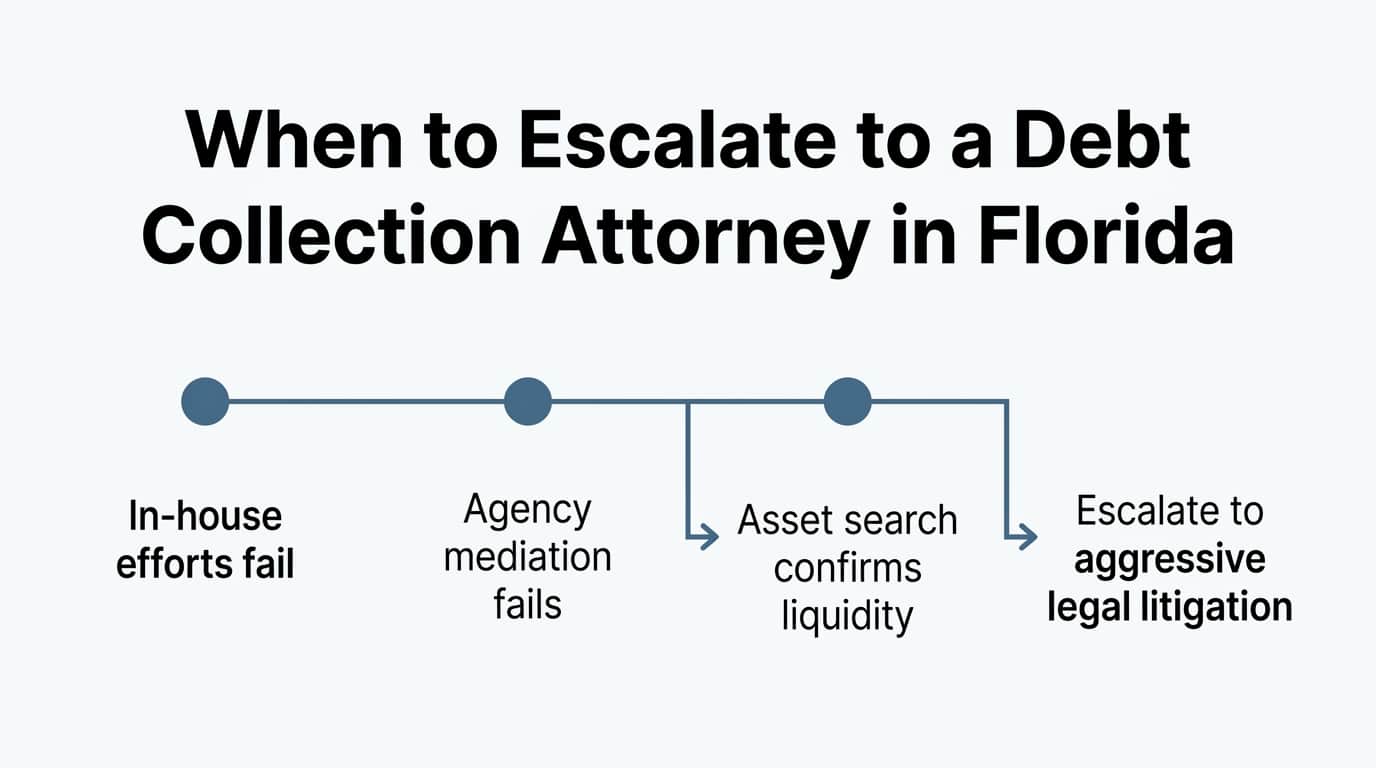 When to Hire a Debt Collection Attorney in Florida